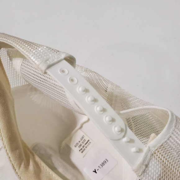 VINTAGE John Deere 1994 Men Hat One Size White Cap 8000 Series Tractors READ - Picture 5 of 5